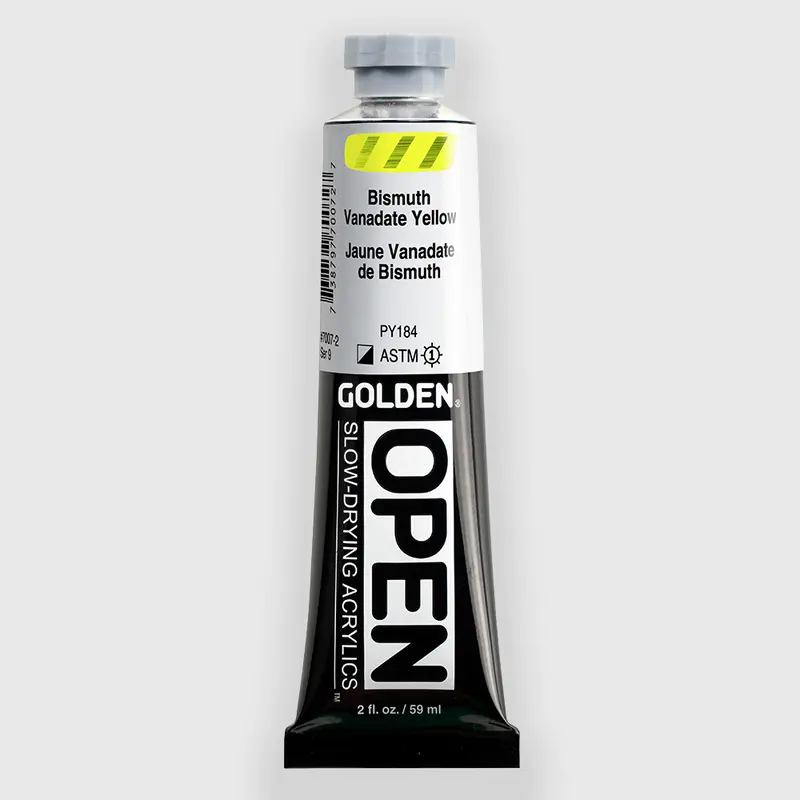 Golden OPEN Acrylics Bismuth Vanadate Yellow 59ML