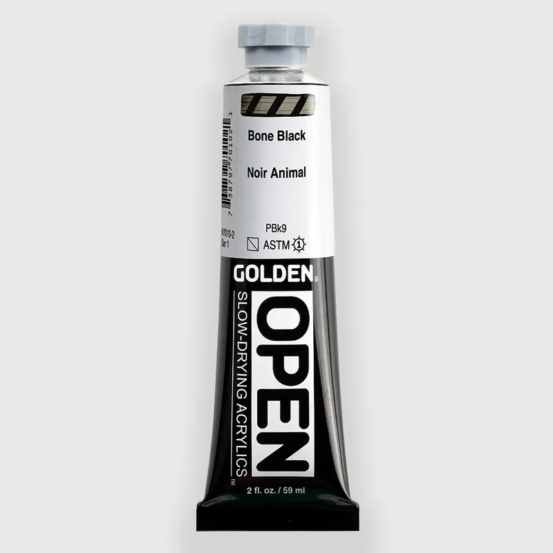 Golden OPEN Acrylics Bone Black 59ML