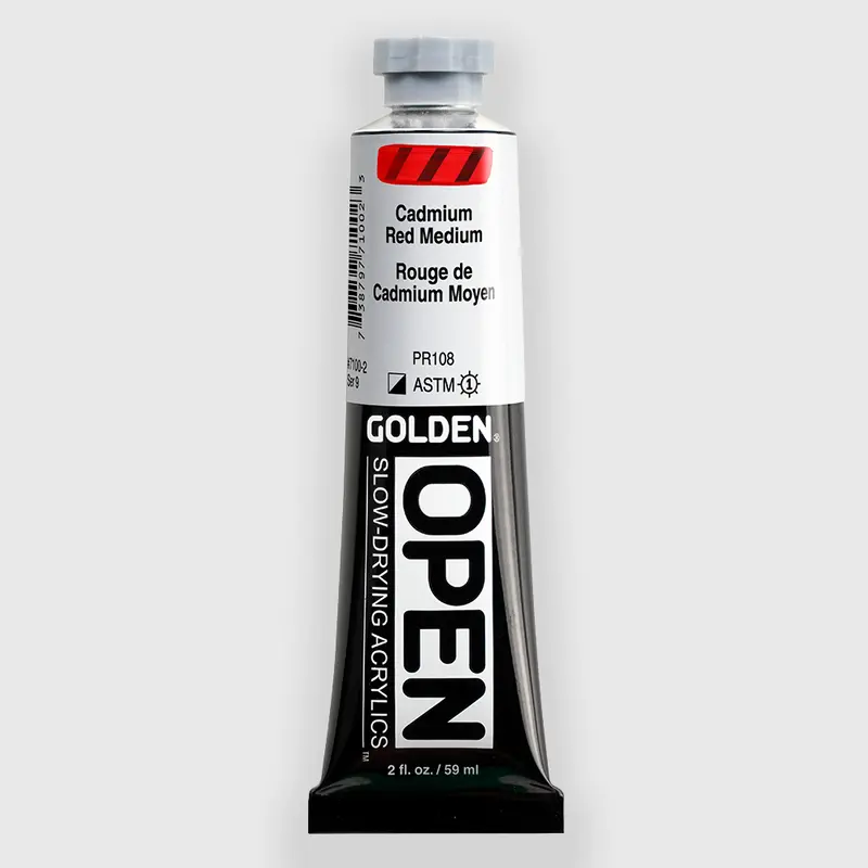 Golden OPEN Acrylics Cadmium Red Medium 59ML