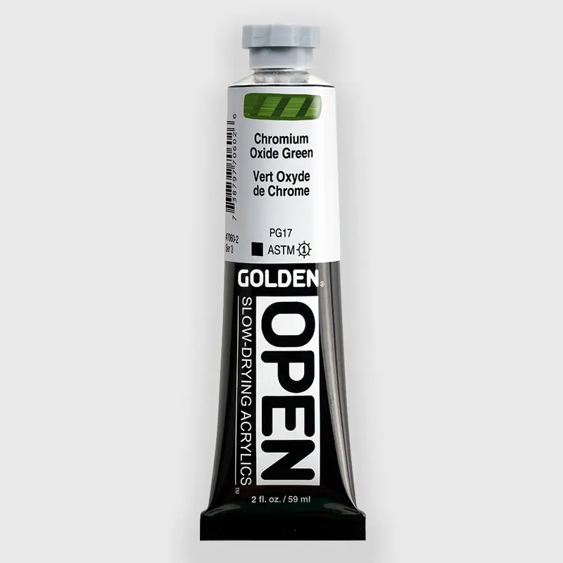 Golden OPEN Acrylics Chromium Oxide Green 59ML