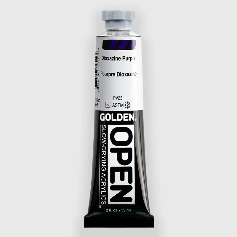Golden OPEN Acrylics Dioxazine Purple 59ML