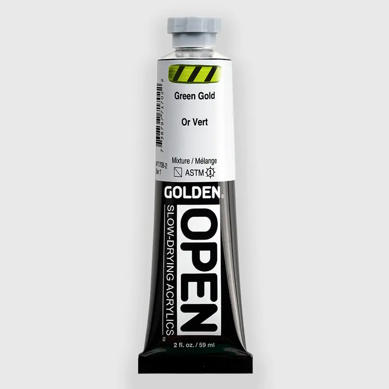 Golden OPEN Acrylics Green Gold 59ML