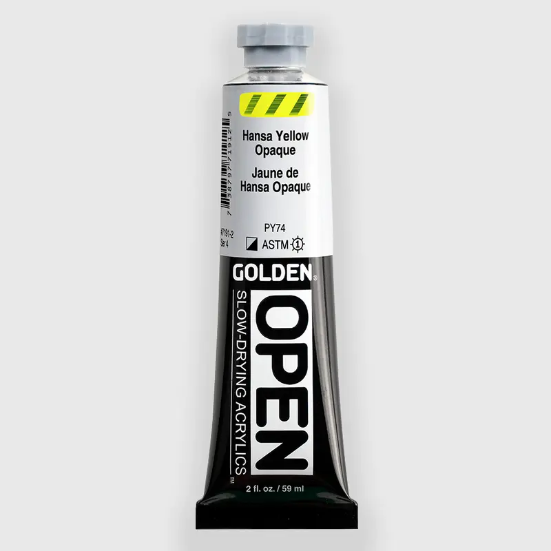 Golden OPEN Acrylics Hansa Yellow Opaque 59ML