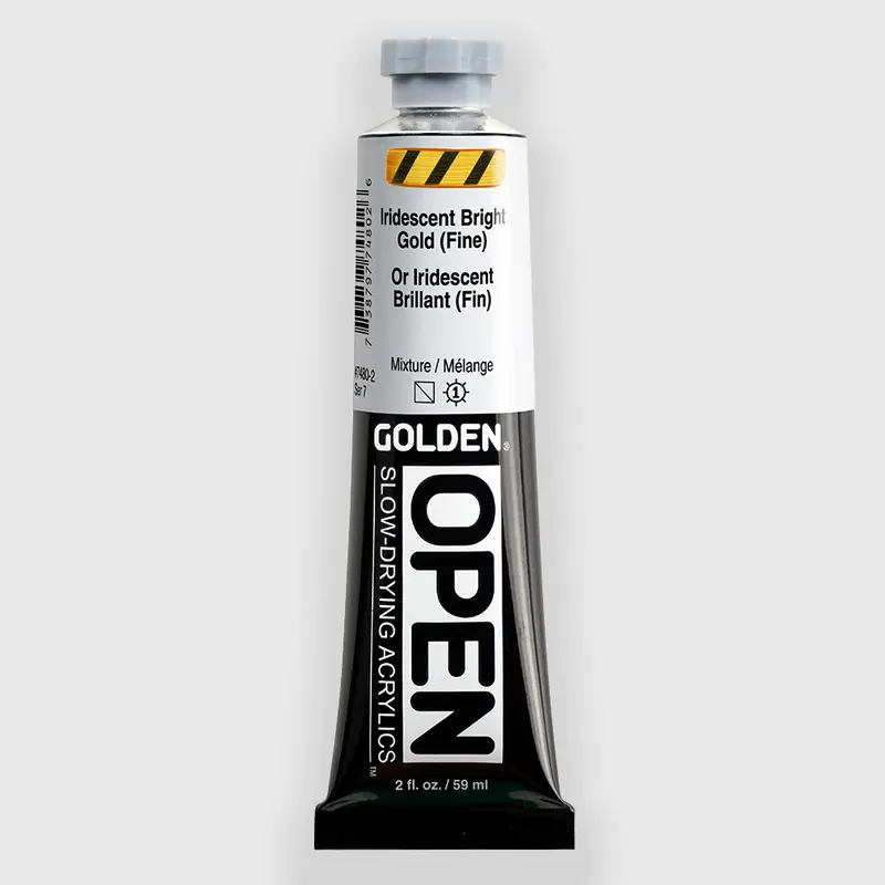 Golden OPEN Acrylics Iridescent Bright Gold(FIN)59ML
