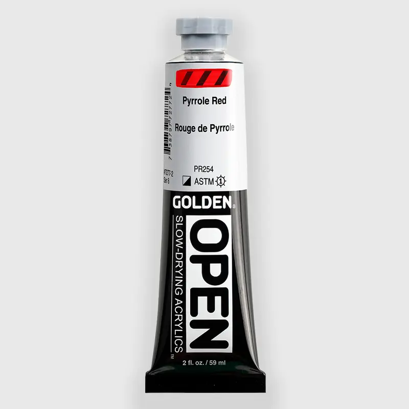 Golden OPEN Acrylics Pyrrole Red 59ML