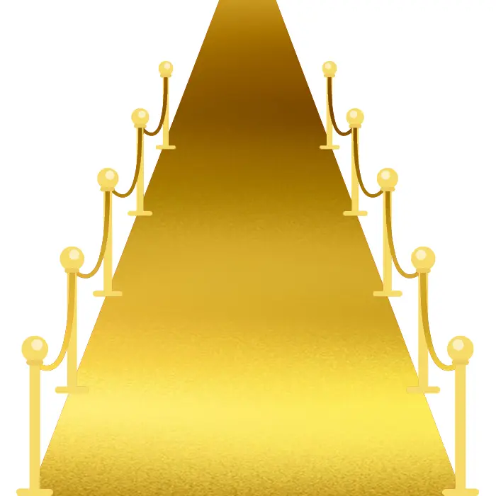 Gouden loper 450 x 60cm