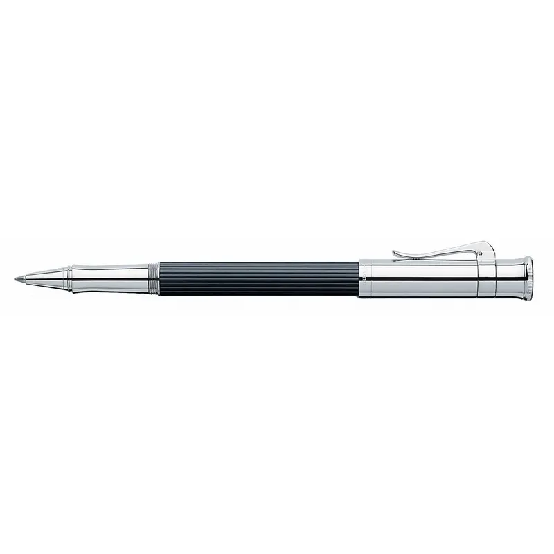 Graf von Faber-Castell Classic Ebony rollerbal, Geplatineerd