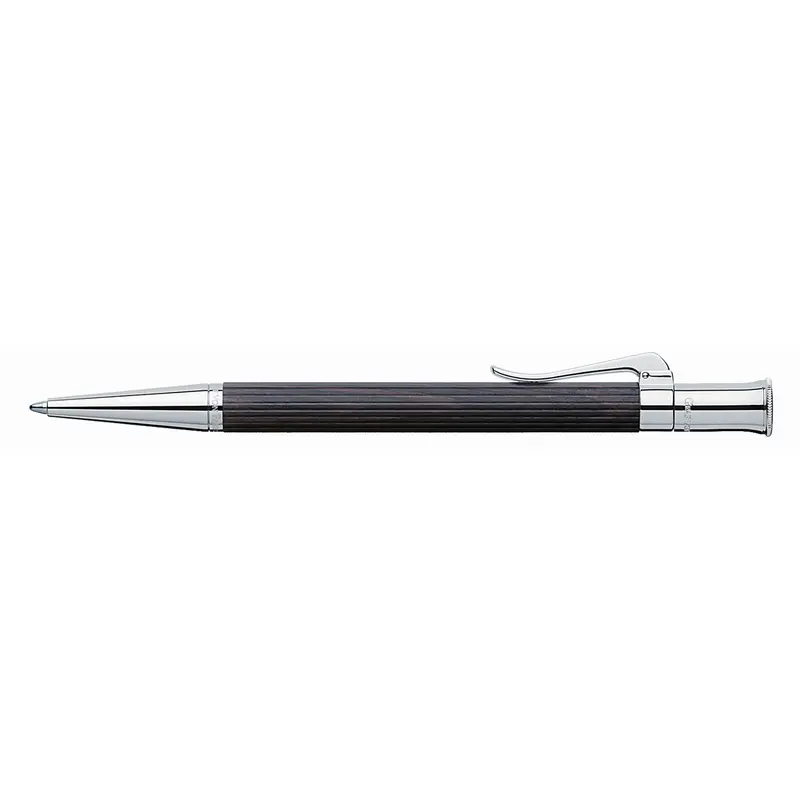 Graf von Faber-Castell Classic Grenadille balpen, Geplatineerd
