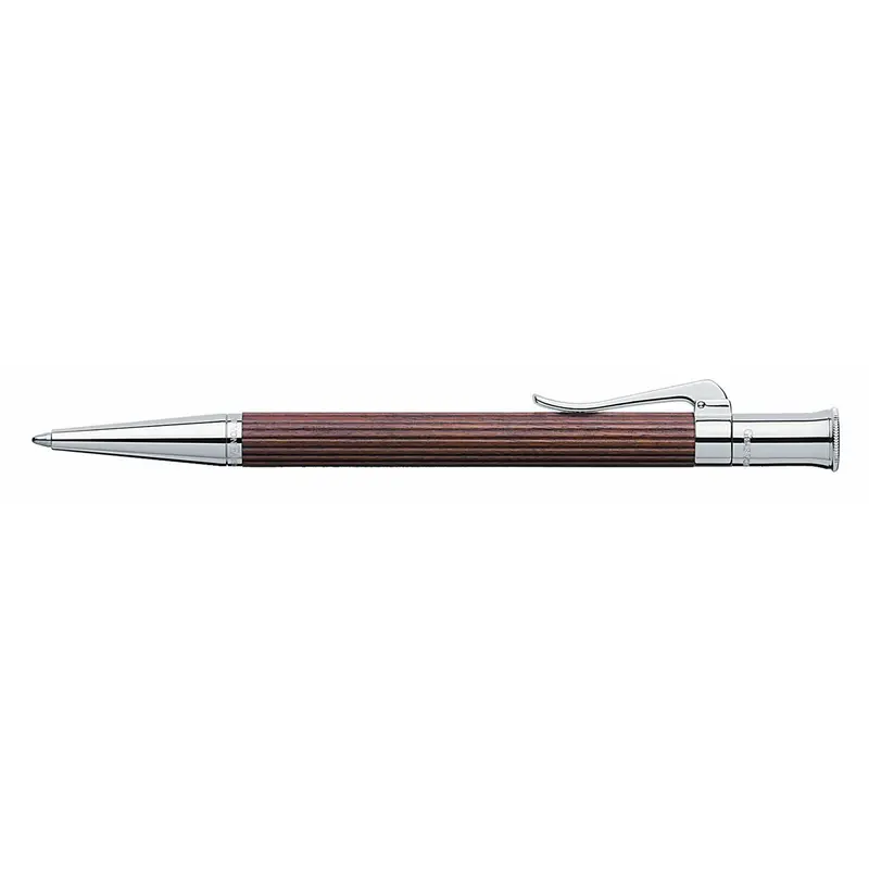 Graf von Faber-Castell Classic Pernambuco balpen, Geplatineerd
