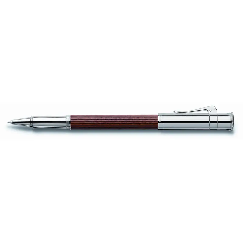 Graf von Faber-Castell Classic Pernambuco rollerbal, Geplatineerd