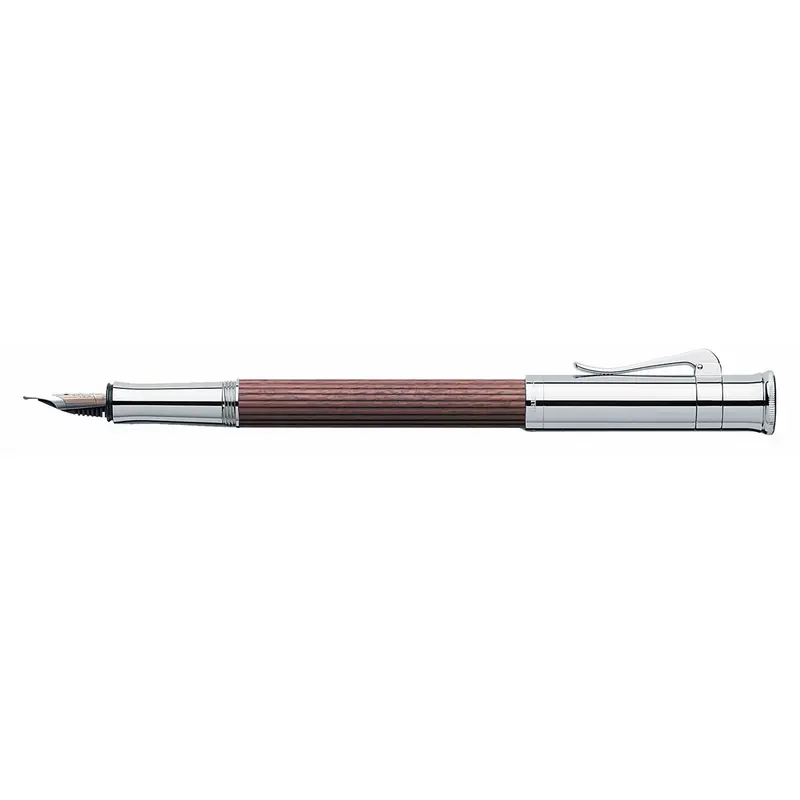 Graf von Faber-Castell Classic Pernambuco vulpen, Geplatineerd
