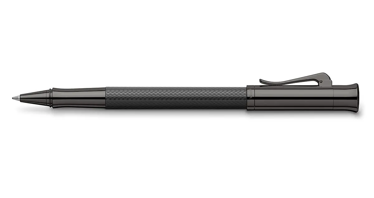 Graf von Faber-Castell Guilloche Black Edition roller