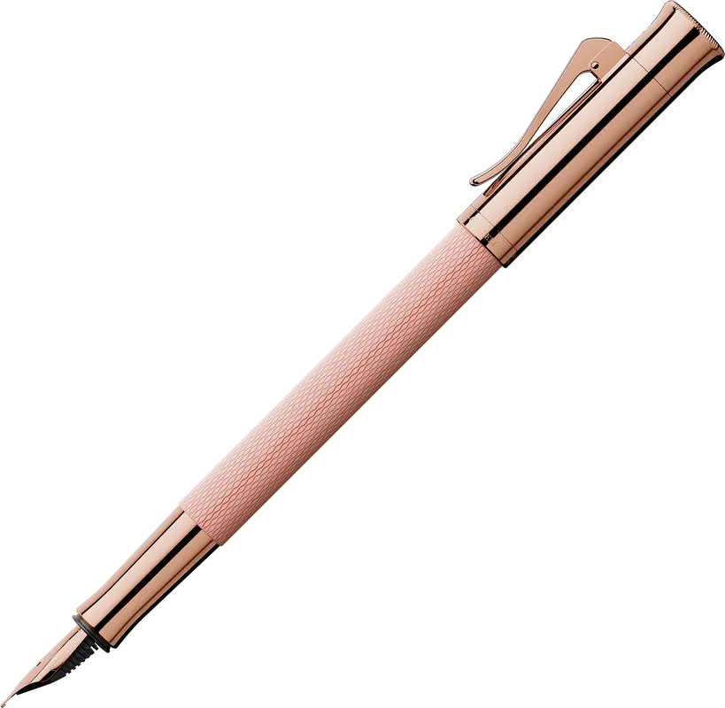 Graf von Faber-Castell Guilloche rose blush fountain pen