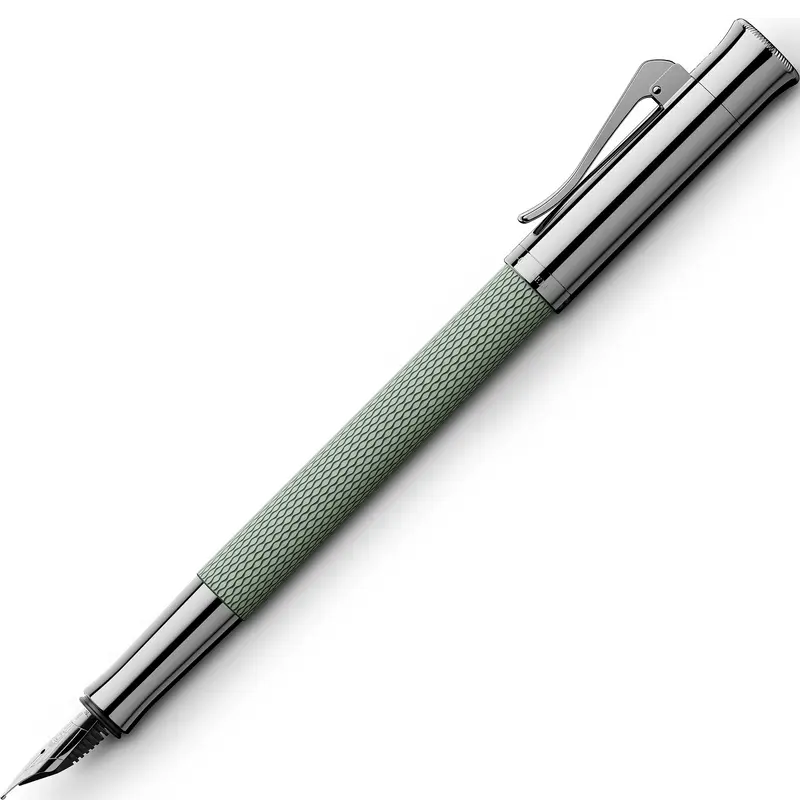 Graf von Faber-Castell Guilloche sage green fountain pen