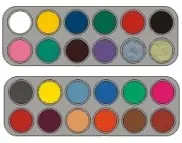 Grimas waterpalet 24 kleuren