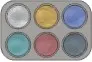 Grimas waterpalet 6 kleuren pearl