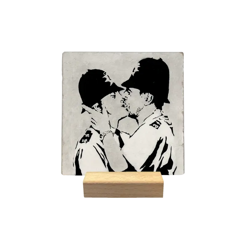 Guards Kissing