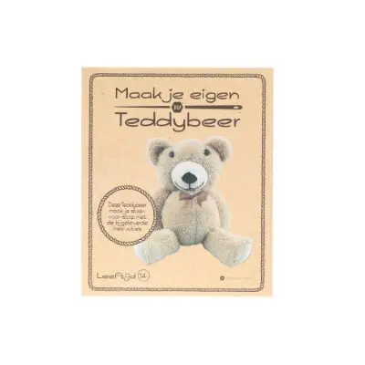 Haakset Teddybeer beige