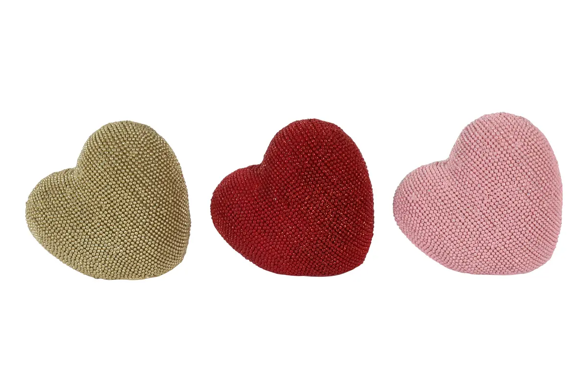Hart Diamond S keuze uit rood/goud/roze