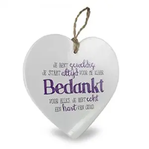 Hartje voor jou - Bedankt