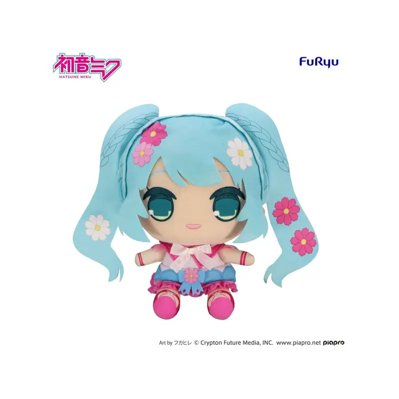 Hatsune Miku kyurumaru cosmos knuffel 27 cm