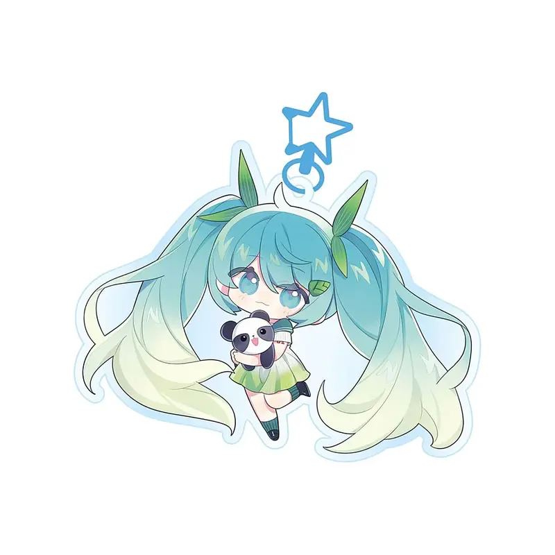 Hatsune Miku Spring sleutelhanger 10cm