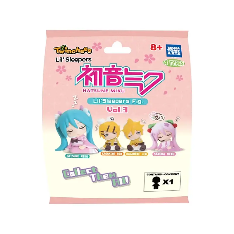 Hatsune Miku Twinchees - Lil' sleepers figure blind bag