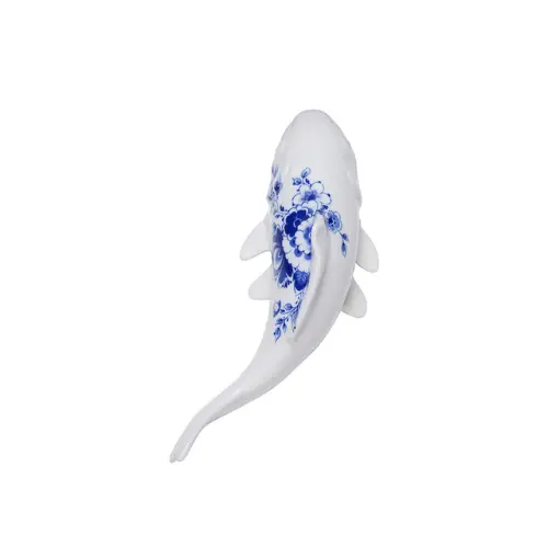 Heinen Delfts Blauw Vis klein wanddecoratie