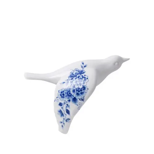 Heinen Delfts blauw wandvogel Delfts blauw 3