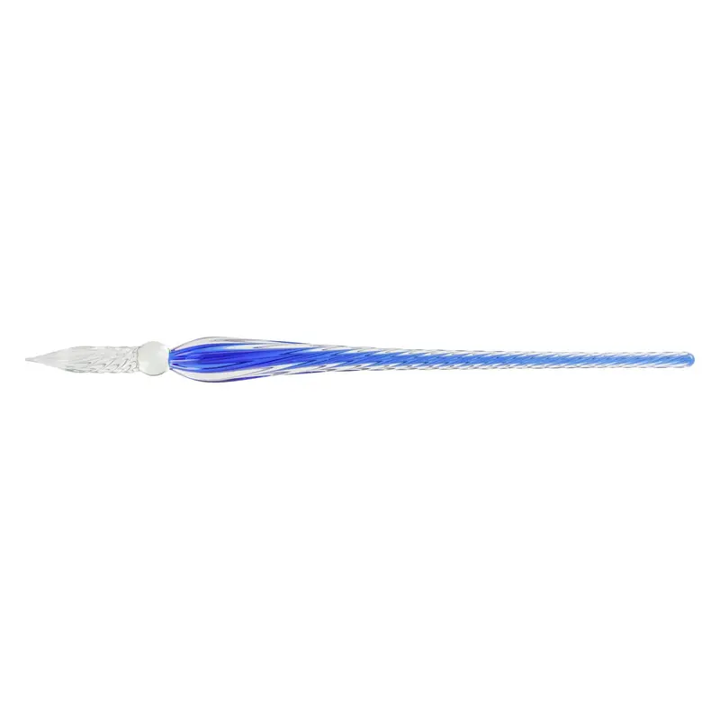 Herbin glaspen gedraaid 18mm Nacht blauw