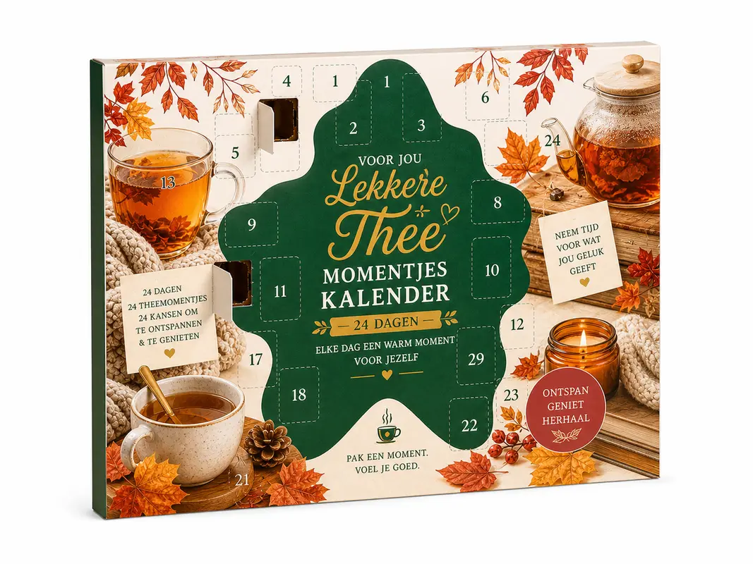 Herfst Thee Momentjes Kalender 24 dagen genieten