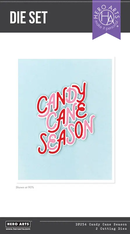 Hero Arts - Candy Cane Season Candy Cane Season Die Set
