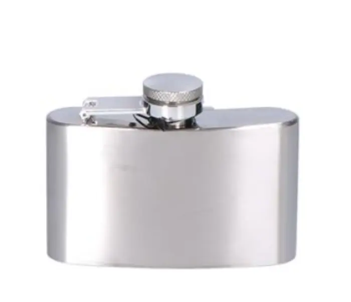 Heupfles classic zilver 90ml
