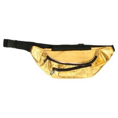 Heuptas slangenprint goud
