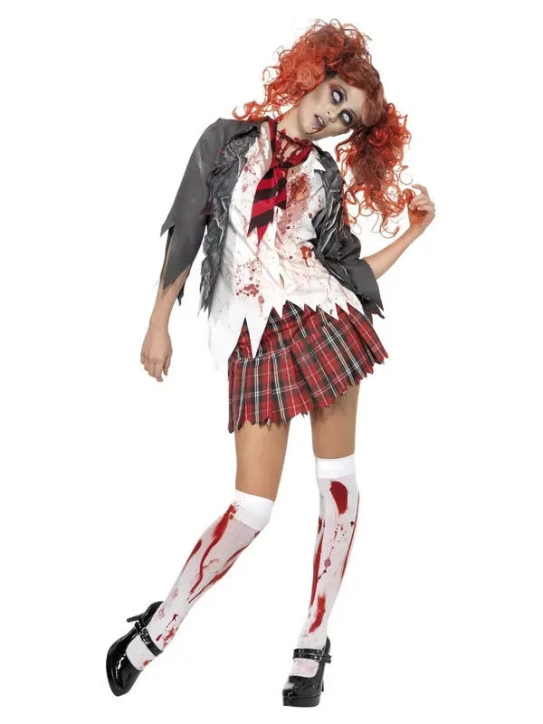 High school horror zombie schoolgirl mt. M