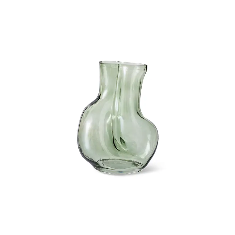 HK Living vaas gleam glass - Olive