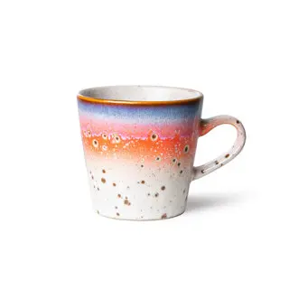 Hkliving 70s ceramics - Americano mug Asteroids
