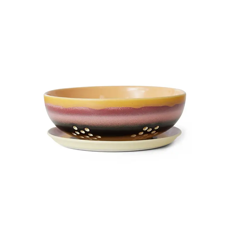 Hkliving 70s ceramics - Berry bowl Sunset