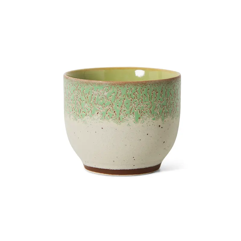 Hkliving 70s ceramics - Café cup Chalk