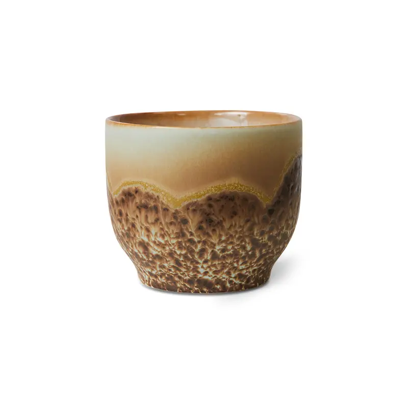 Hkliving 70s ceramics - Café cup Shell