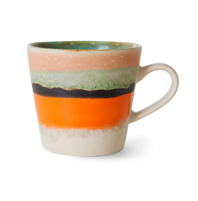 Hkliving 70s ceramics - Cappuccino mug Burst