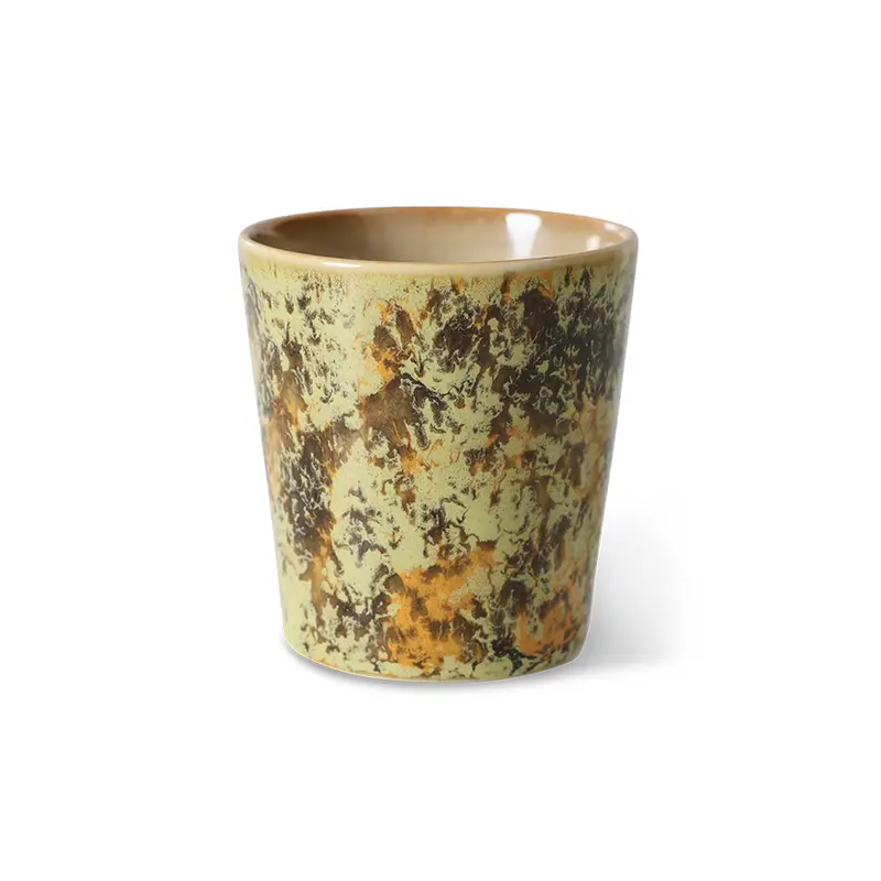 Hkliving 70s ceramics - Coffee mug Fjord