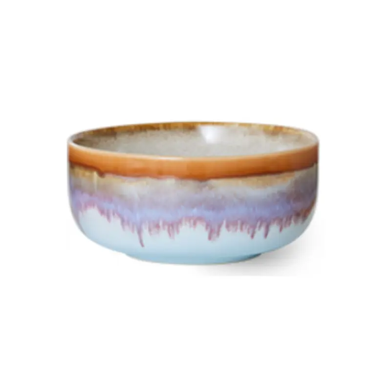 Hkliving 70s ceramics - Dessert bowl Ash