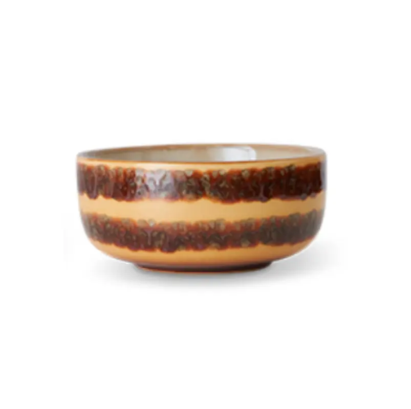 Hkliving 70s ceramics - Dessert bowl Cliffs