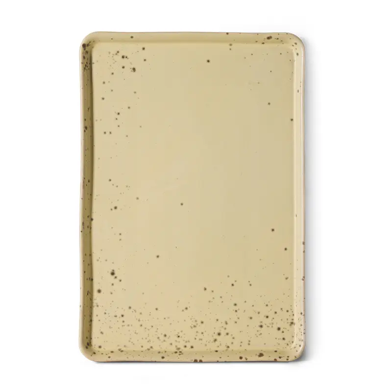 Hkliving 70s ceramics - Large tray Grit