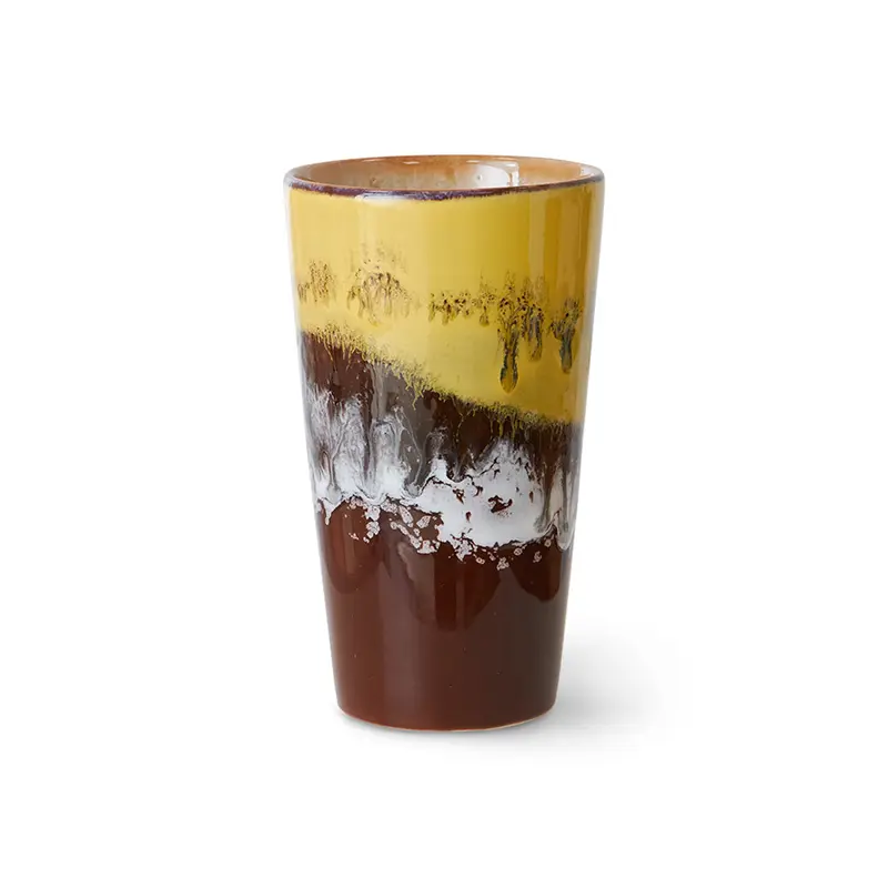 Hkliving 70s ceramics - Latte mug Creek