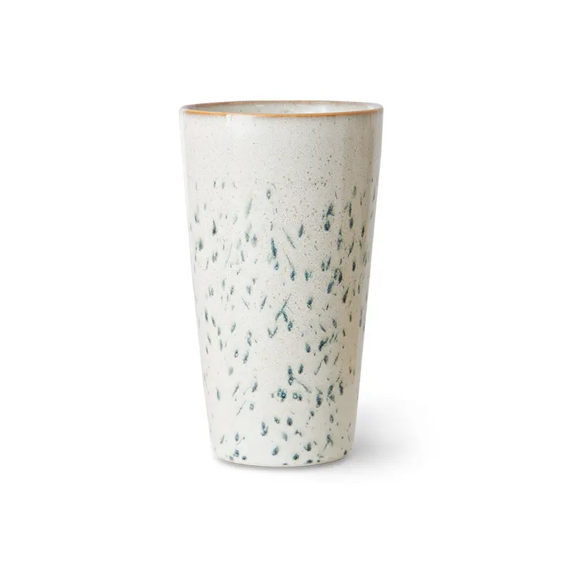 Hkliving 70s ceramics - Latte mug Hail