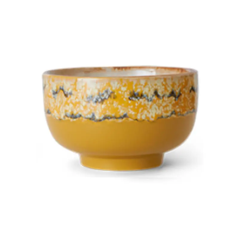 Hkliving 70s ceramics - Noodle bowl Sunbeam