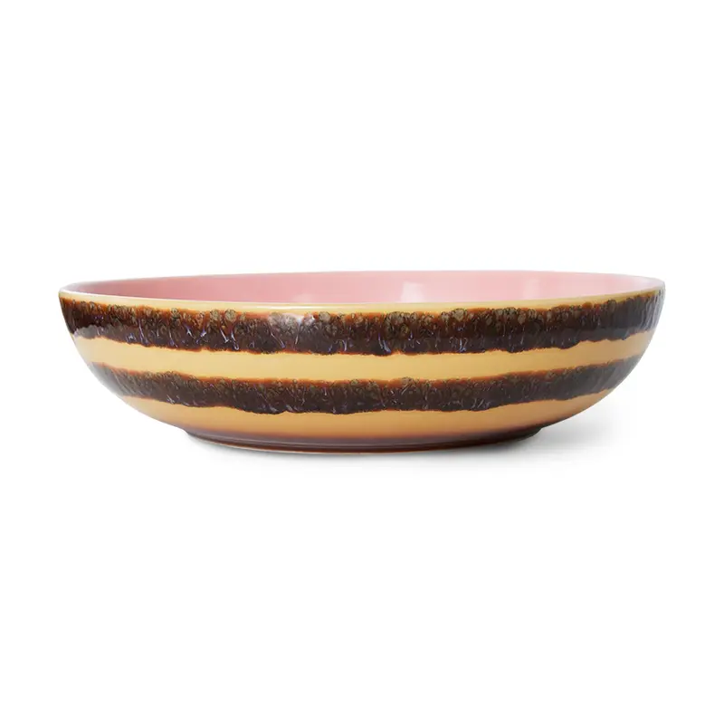 Hkliving 70s ceramics - Salad bowl Serene