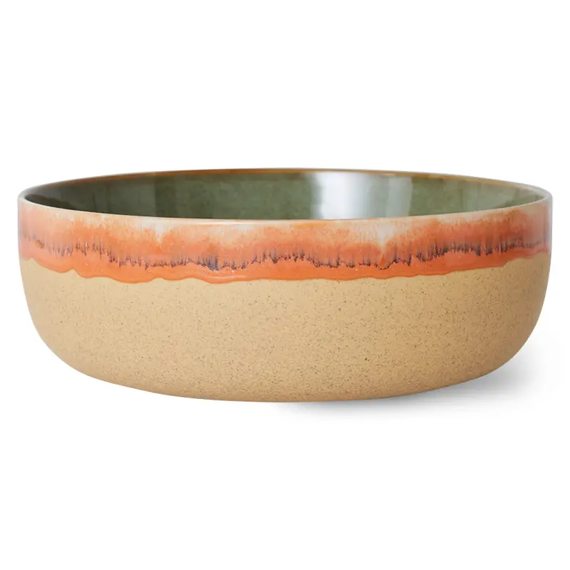 Hkliving 70s ceramics - Salad bowl Shore